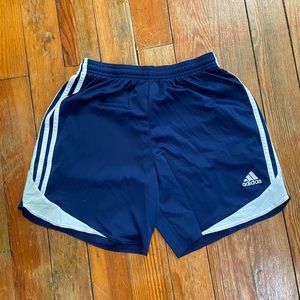 Adidas ClimaLite Navy Soccer Shorts